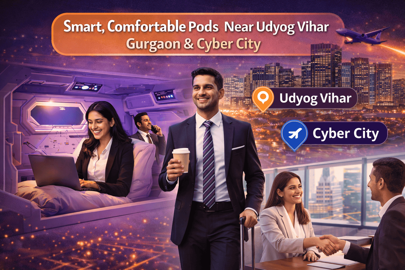 Hotel in Gurgaon Near Udyog Vihar – Smart Business Stay at NapTapGo