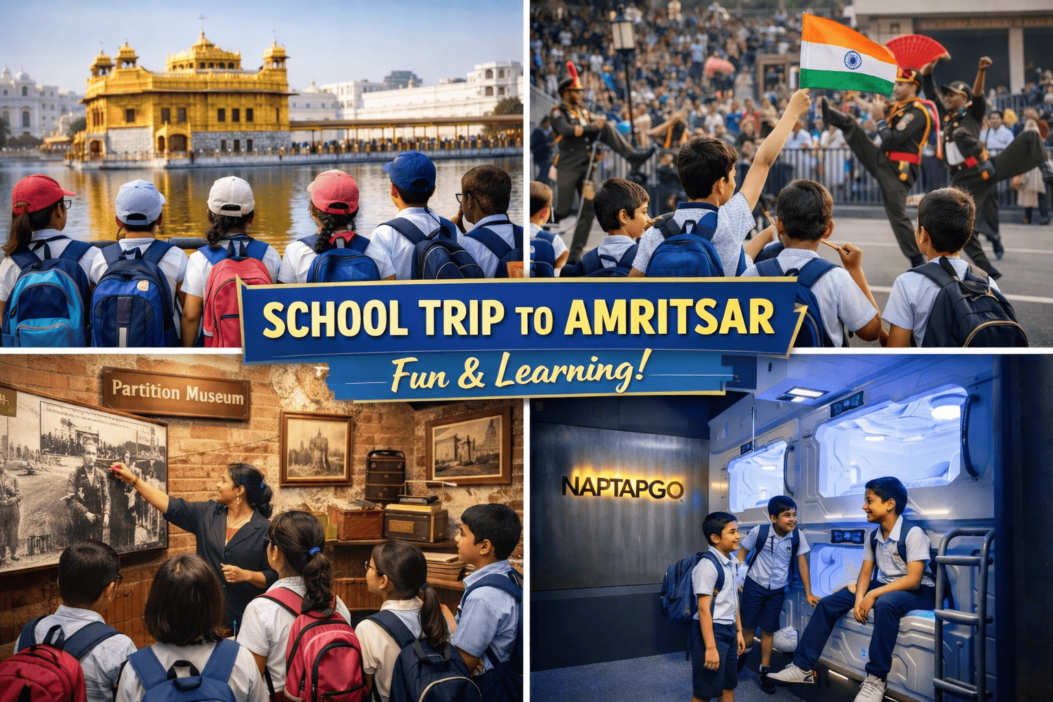 Best Educational Tour for Students in Amritsar with Exceptional Stay