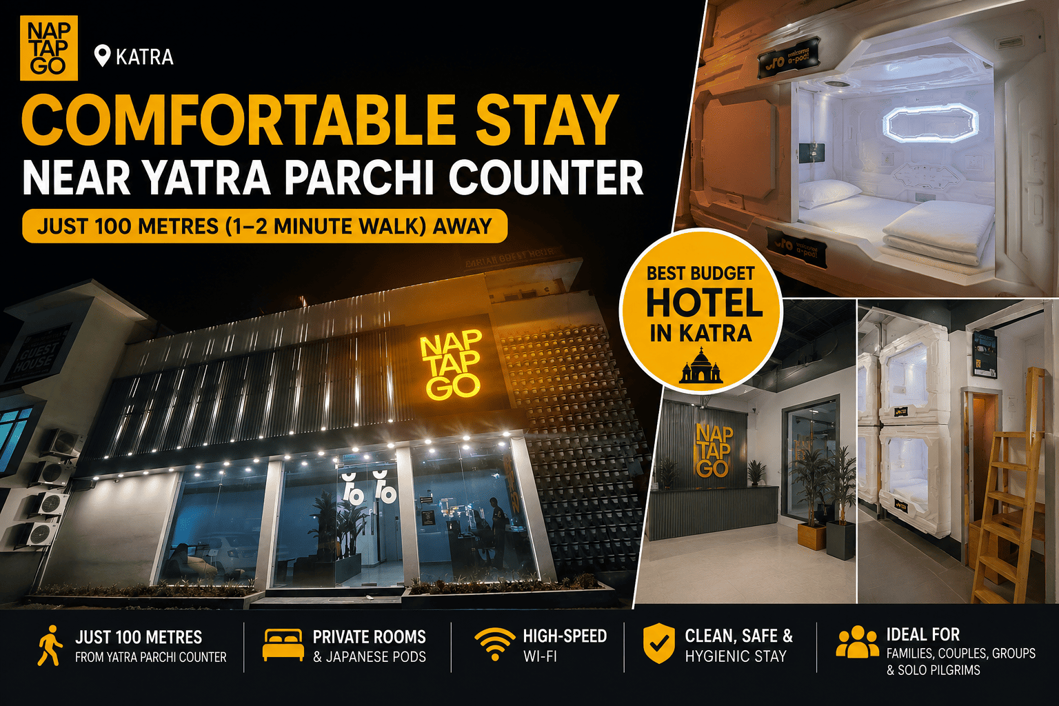 Hotel Near Yatra Parchi Counter