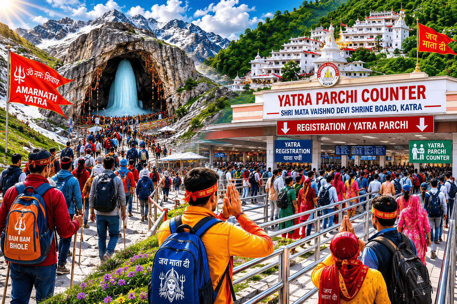 hotel near yatra parchi counter katra